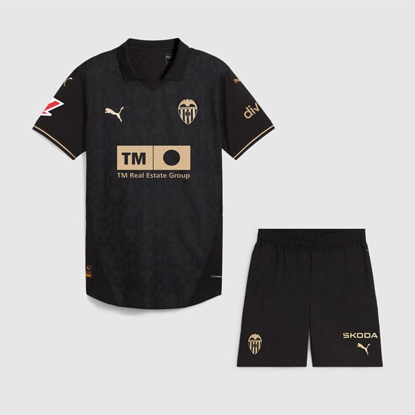 Camiseta Valencia Segunda equipo Niño 2024-25